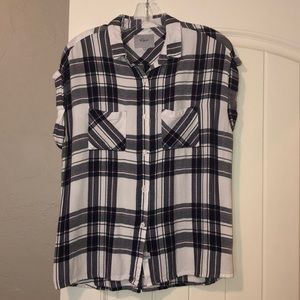 Rails navy/white/fuchsia ‘Britt’ Top